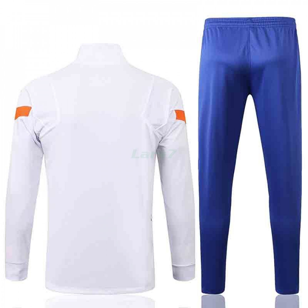 Chandal Chelsea FC 2021 2022 Cuello Alto Blanco LARS7.COM