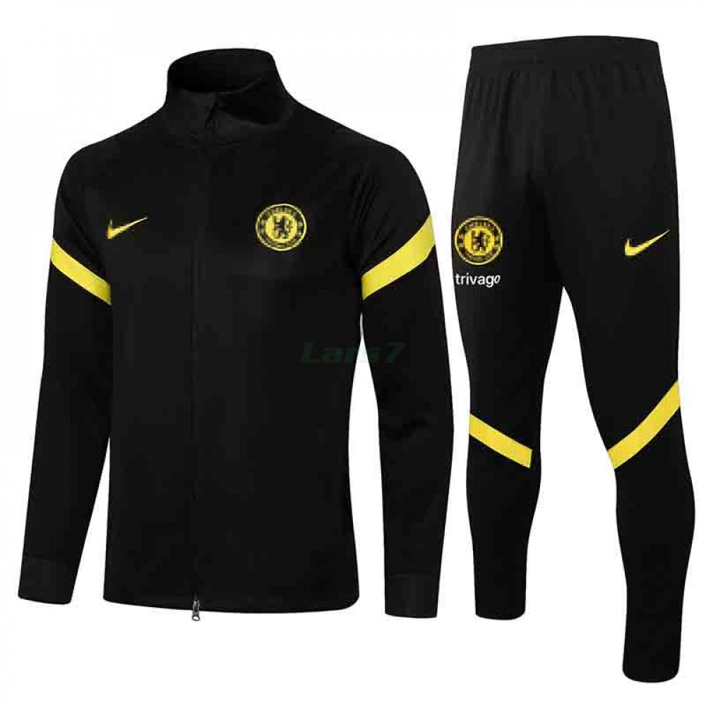 Chandal del Chelsea 2022-2023 Sin Mangas Negro