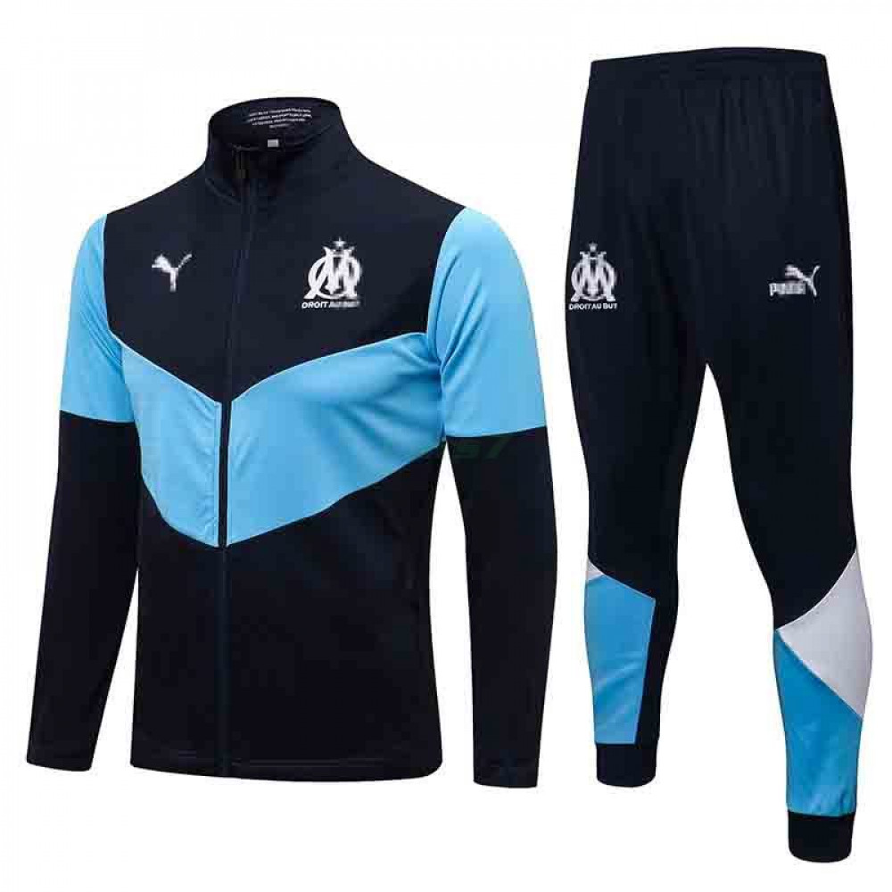 Chandal Olympique Marsella 2021/2022 Azul Marino