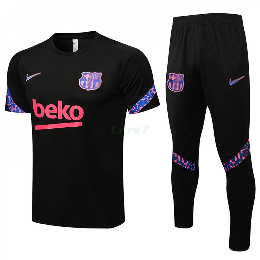 Camiseta de Entrenamiento Barcelona 2021/2022 Kit Negro