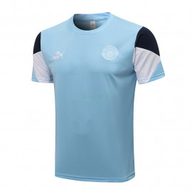 Camiseta de Entrenamiento Manchester City 2021/2022 Azul Claro