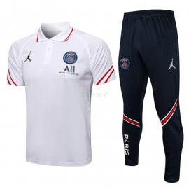 Polo PSG 2021/2022 Jordan Kit Blanco