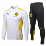 Sudadera de Entrenamiento Borussia Dortmund 2021/2022 Kit Blanco/Amarillo