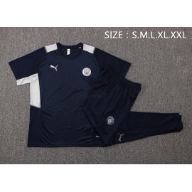 Camiseta de Entrenamiento Manchester City 2021/2022 Kit Azul Marino