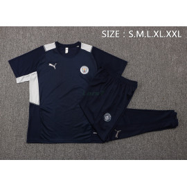 Camiseta de Entrenamiento Manchester City 2021/2022 Azul Marino