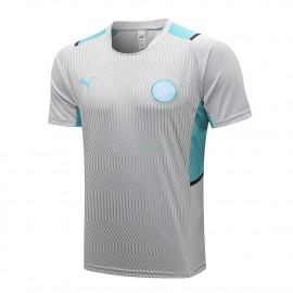 Camiseta de Entrenamiento Manchester City 2021/2022 Gris Claro