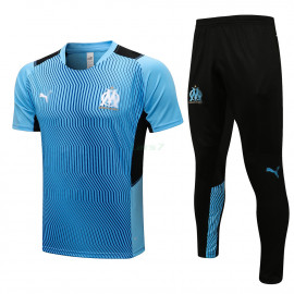 Camiseta de Entrenamiento Olympique Marsella 2021/2022 Azul Claro