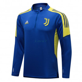 Sudadera de Entrenamiento Juventus 2021/2022 Azul/Amarillo