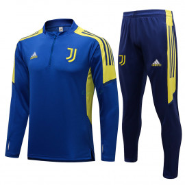 Sudadera de Entrenamiento Juventus 2021/2022 Azul/Amarillo