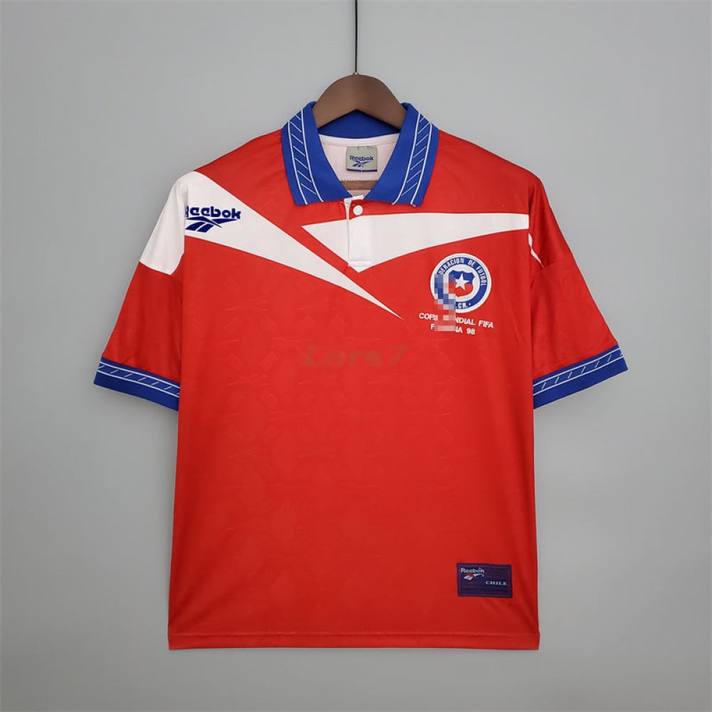 Camiseta Chile 1ª Equipación Retro 1998