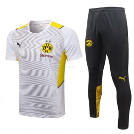 Camiseta De Entrenamiento Dortmund 2021/2022 Kit Blanco/Amarillo