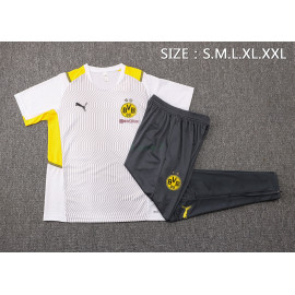 Camiseta De Entrenamiento Dortmund 2021/2022 Blanco/Amarillo