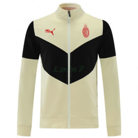 Chaqueta AC Milan 2021/2022 Cuello Alto Amarillo