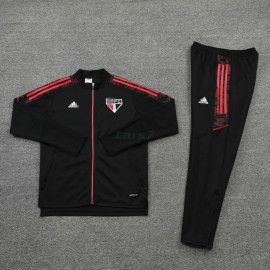 Chándal São Paulo 2021/2022 Cuello Alto Negro