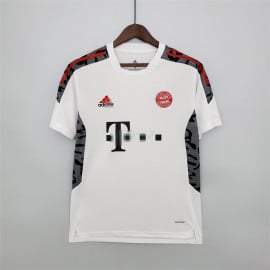 Camiseta De Entrenamiento Bayern Múnich 2021/2022 Blanco/Negro