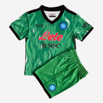 Camiseta de Portero Napoli 2021/2022 Verde Niño Kit