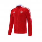 Chaqueta Manchester United 2021/2022 Cuello Alto Rojo/Blanco