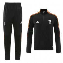 Sudadera De Entrenamiento Juventus 2021/2022 Negro/Naranja