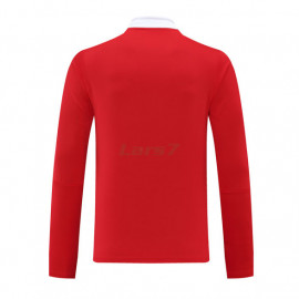 Sudadera de Entrenamiento Manchester United 2021/2022 Rojo/Banco