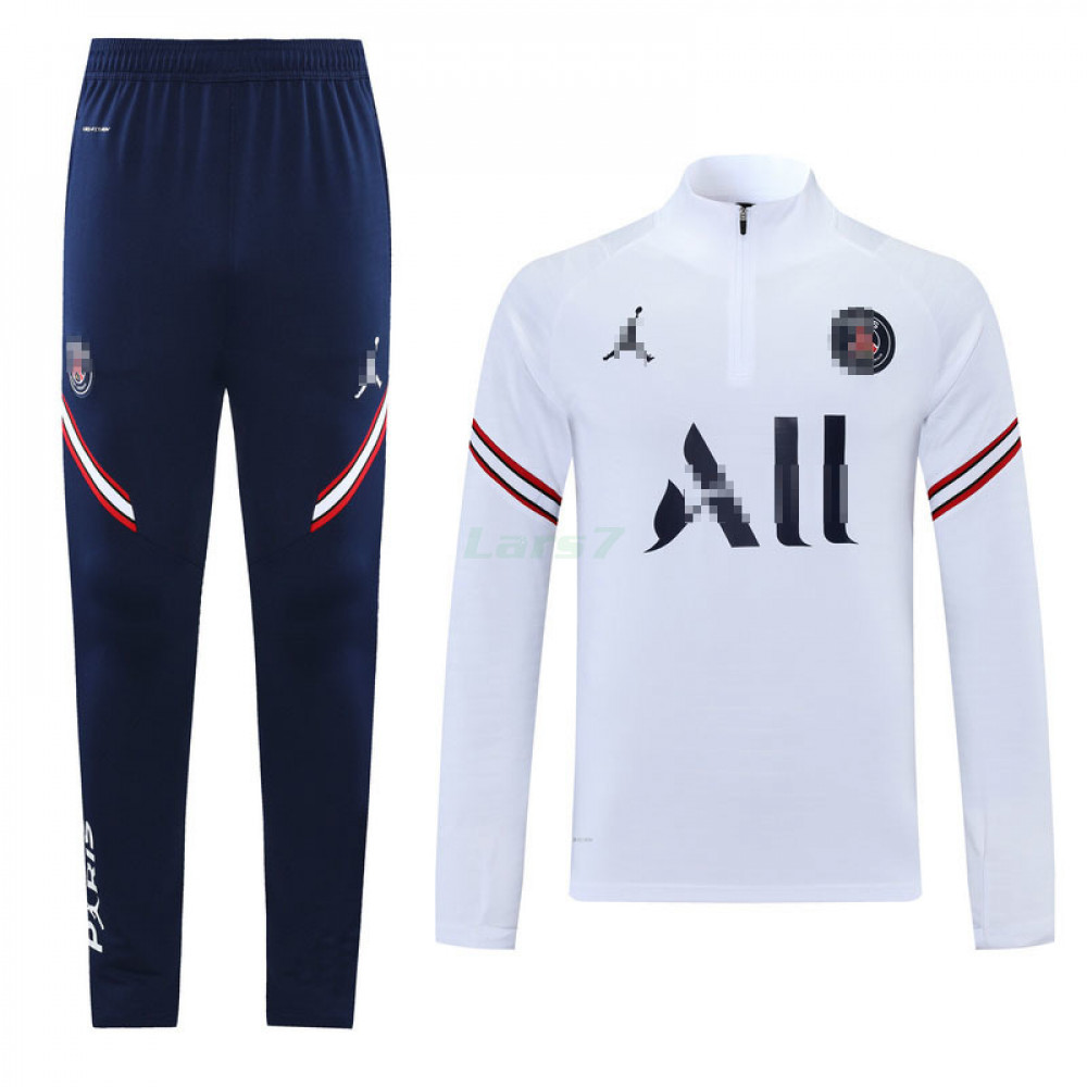 Sudadera De Entrenamiento PSG 2021/2022 Kit Blanco