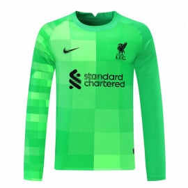 Camiseta De Portero Liverpool 2021/2022 ML Verde