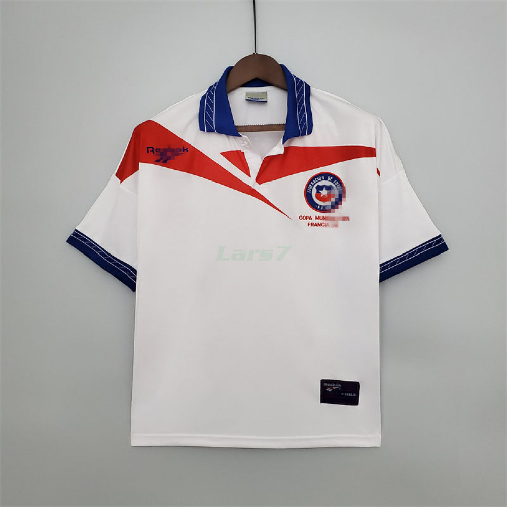 Camiseta Chile 2ª Equipación Retro 1998