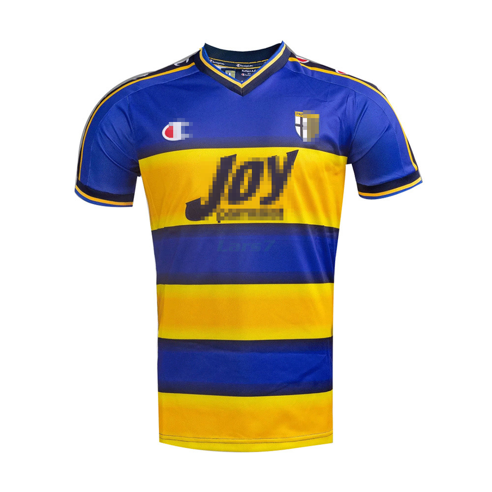 Camiseta Parma Calcio 1ª Equipación Retro 1913 Amarillo/Azul