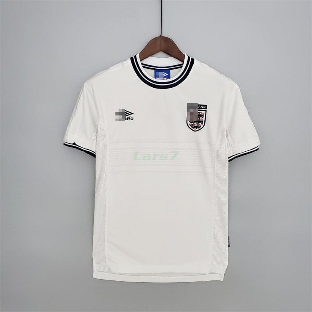 Camiseta Inglaterra 1ª Equipación Retro 2000