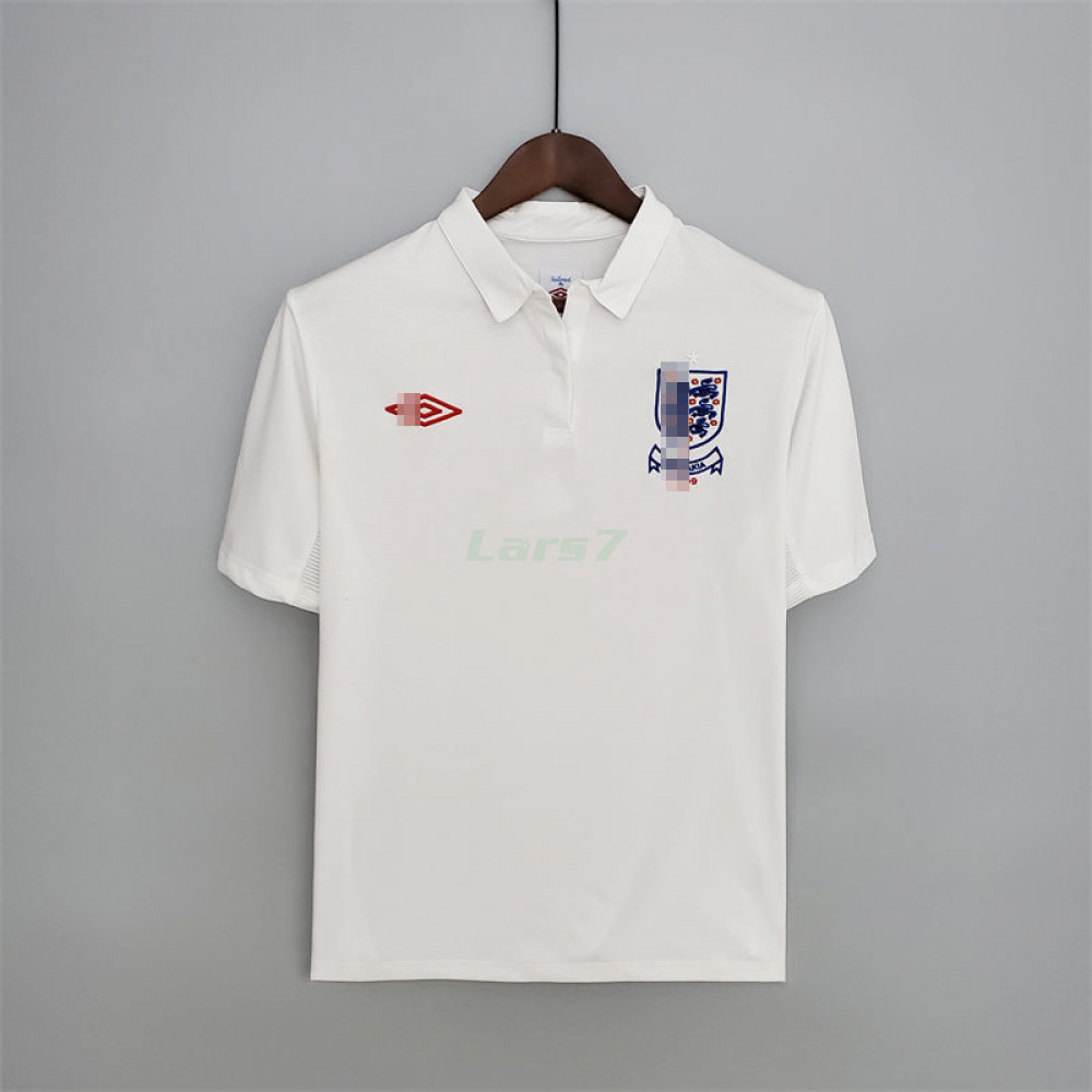 Camiseta Inglaterra 1ª Equipación Retro 2010