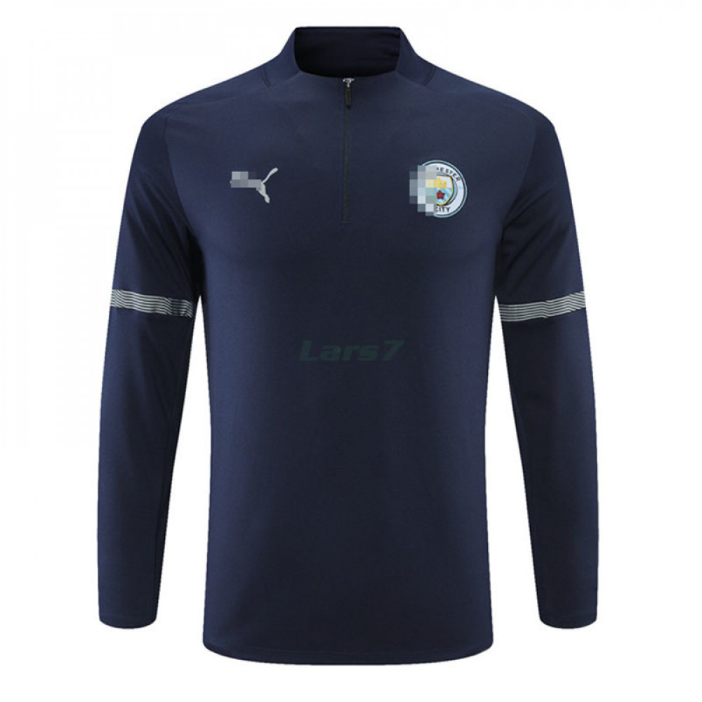 Sudadera De Entrenamiento Manchester City 2021/2022 Negro