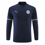 Sudadera De Entrenamiento Manchester City 2021/2022 Negro