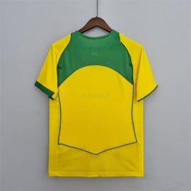 Camiseta Brasil 1ª Equipación Retro 2004/06