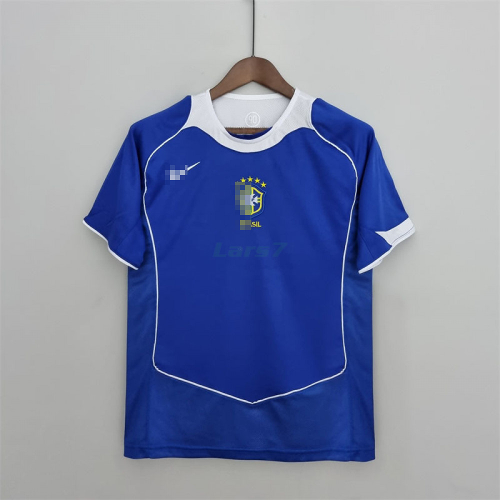 Camiseta Brasil 2ª Equipación Retro 2004/06