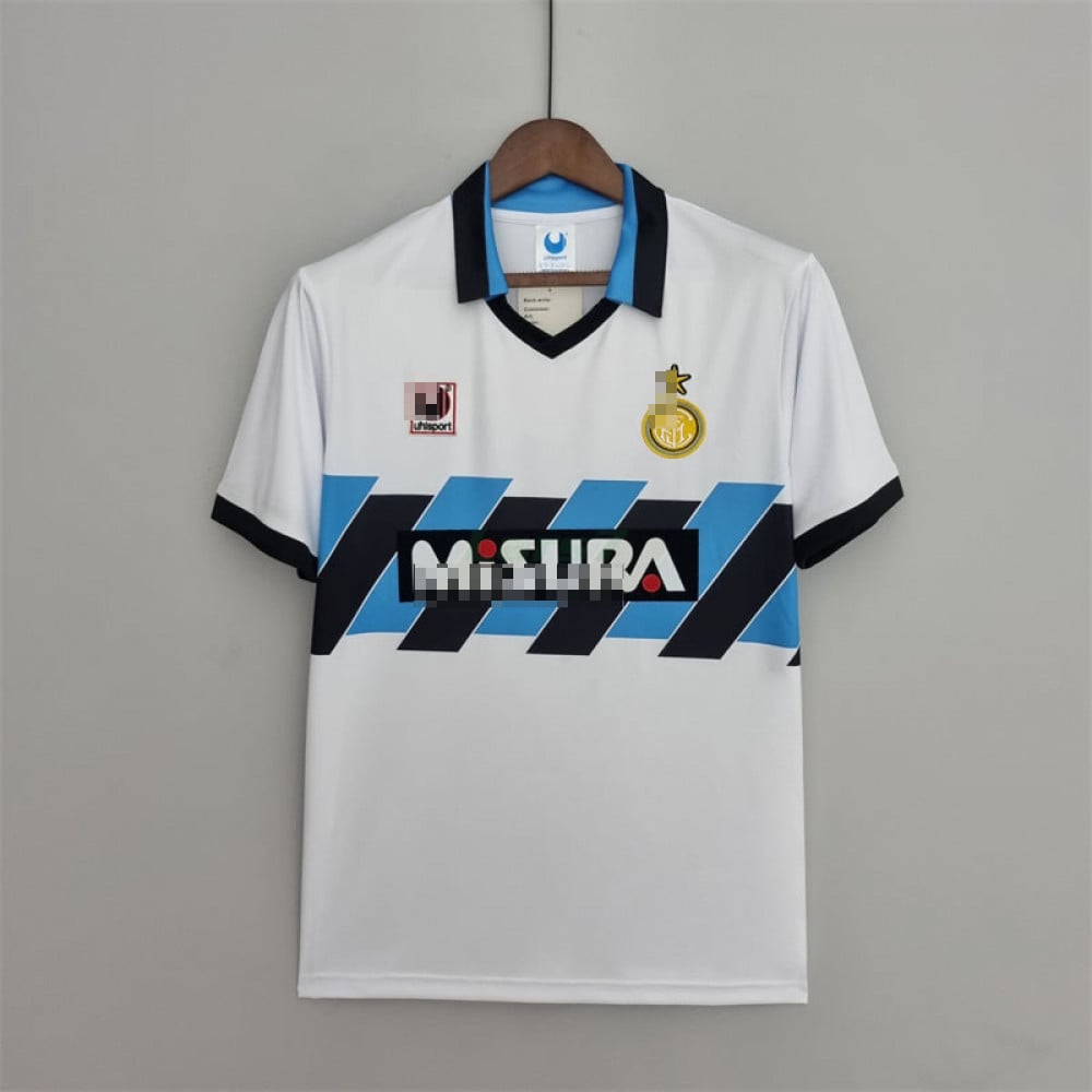 Camiseta Inter de Milan 2ª Equipación Retro 1990/91
