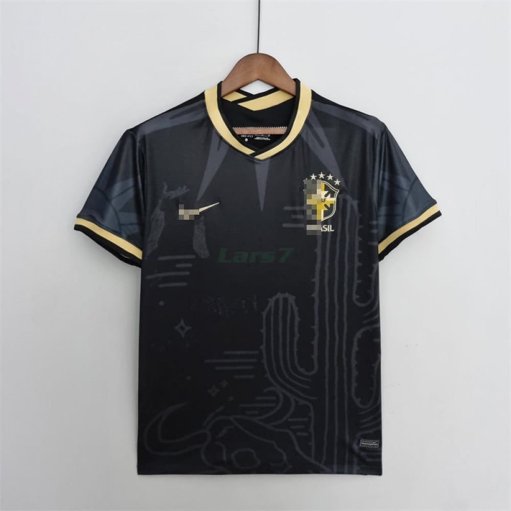Camiseta Brasil 2022 Negro