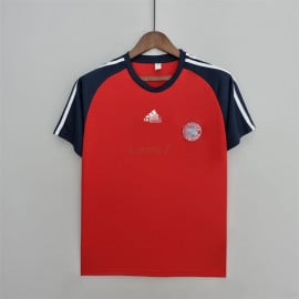 Camiseta de Entrenamiento Bayern Múnich 2022/2023 Rojo/Azul