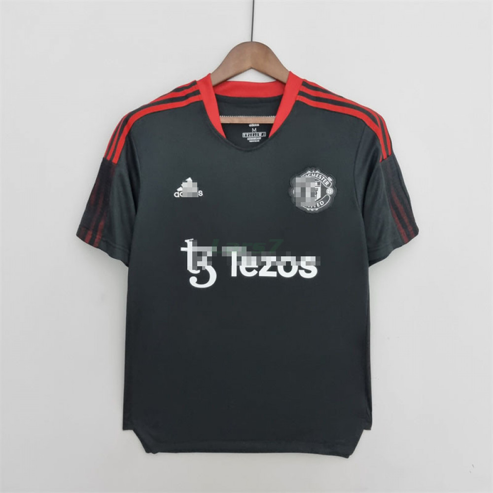 Camiseta de Entrenamiento Manchester United 2022/2023 Negro