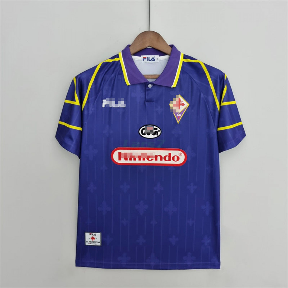 Camiseta Fiorentina 1ª Equipación Retro 1997/98