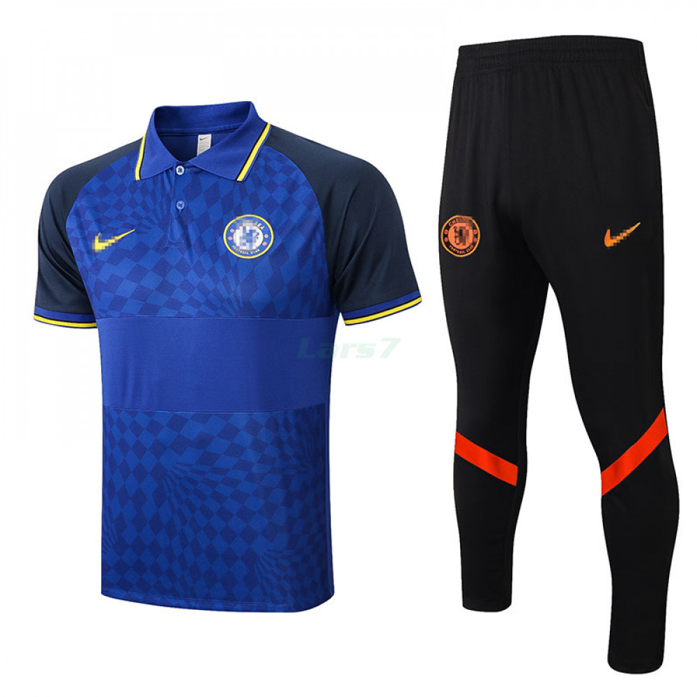 Polo Chelsea FC 2022/2023 Kit Azul Real