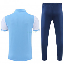 Polo Manchester City 2022/2023 Kit Azul/Blanco