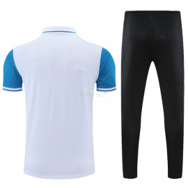 Polo Manchester City 2022/2023 Kit Blanco/Azul