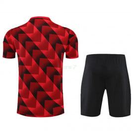 Camiseta de Entrenamiento Bayern Múnich 2022/2023 Kit Rojo/Negro