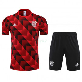 Camiseta de Entrenamiento Bayern Múnich 2022/2023 Rojo/Negro