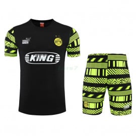 Camiseta de Entrenamiento Borussia Dortmund 2022/2023 Kit Negro/Amarillo