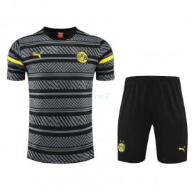Camiseta de Entrenamiento Borussia Dortmund 2022/2023 Kit Negro/Gris
