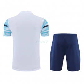 Camiseta de Entrenamiento Manchester City 2022/2023 Kit Blanco/Azul Claro