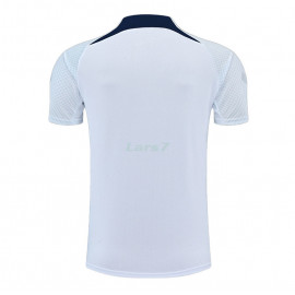 Camiseta de Entrenamiento PSG 2022/2023 Blanco/Azul Marino