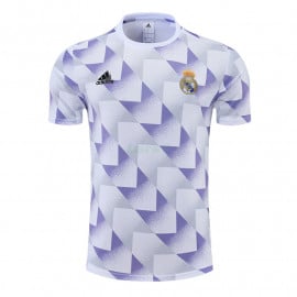 Camiseta de Entrenamiento Real Madrid 2022/2023 Blanco/Azul