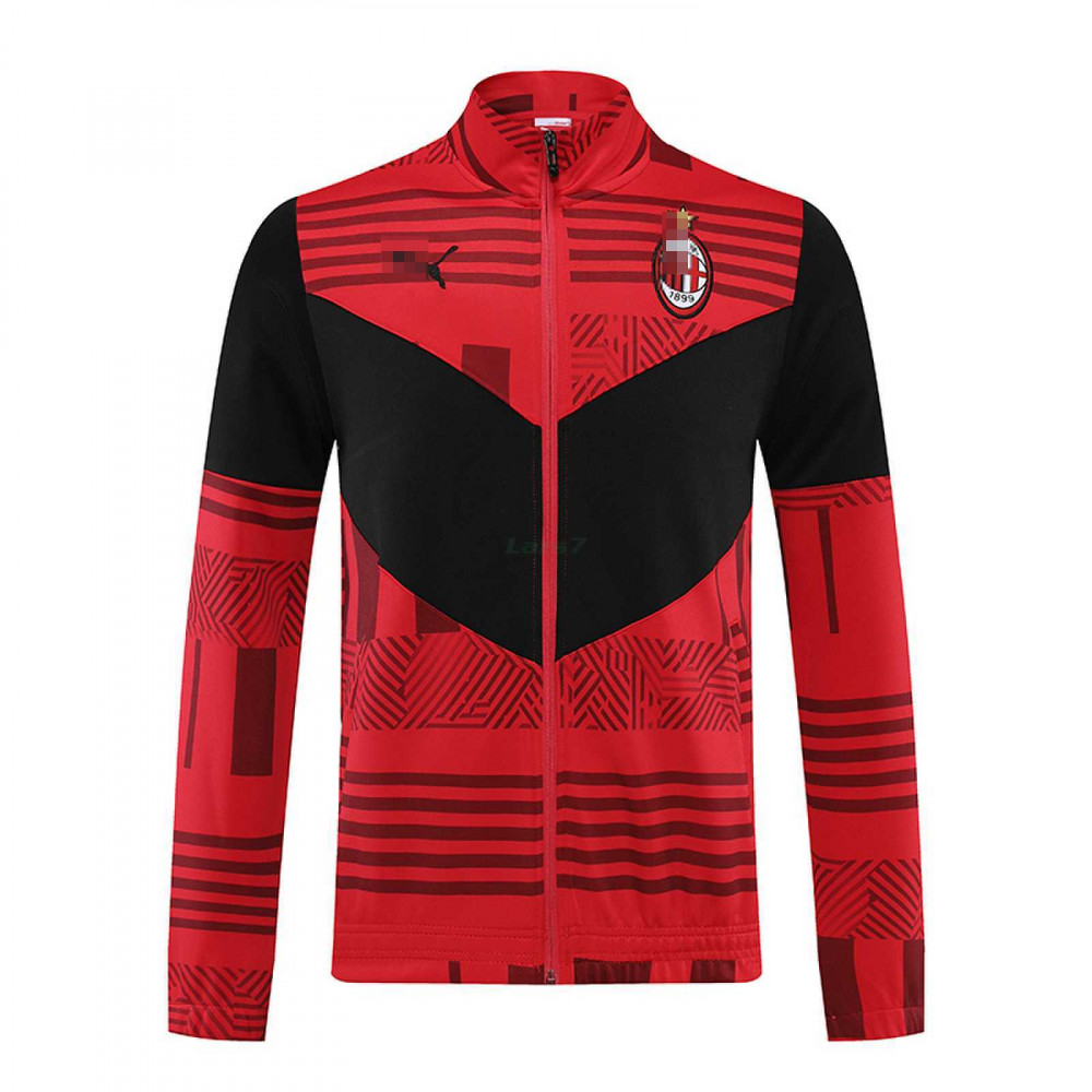 Chaqueta AC Mlian 2022/2023 Rojo/Negro