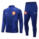 Sudadera de Entrenamiento Holanda 2022 Kit Azul Sudadera de Entrenamiento Holanda 2022 Kit Azul